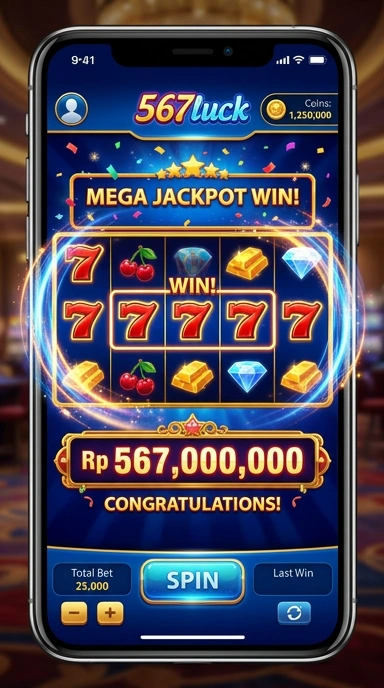 567luck — cuplikan layar ringkas